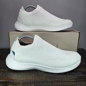 NEW Vessi Everyday Move Slip On Mens Size 9 Waterproof Shoe Sneakers Polar White
